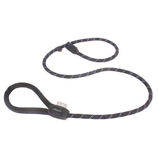Leash with integrated collar